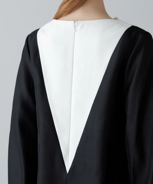 ADORE / アドーア ワンピース | ＜BLACK LABEL＞シルクダブルクロスワンピース | 詳細9