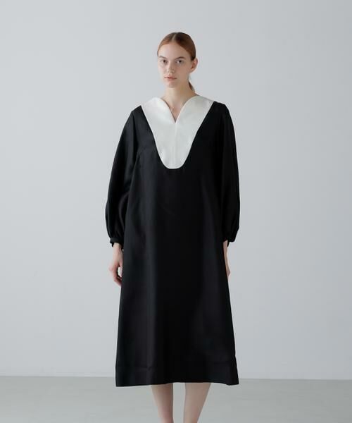 ADORE / アドーア ワンピース | ＜BLACK LABEL＞シルクダブルクロスワンピース | 詳細2