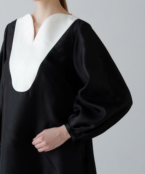 ADORE / アドーア ワンピース | ＜BLACK LABEL＞シルクダブルクロスワンピース | 詳細6