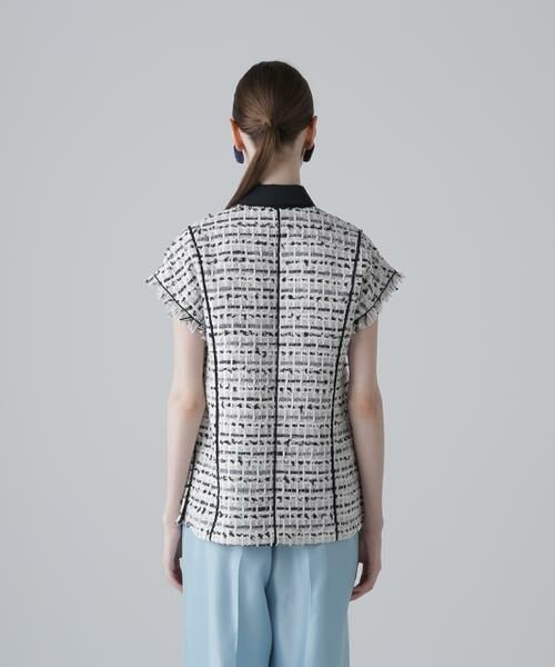 ADORE / アドーア テーラードジャケット | ＜BLACK LABEL＞デニムツィードジレ | 詳細4