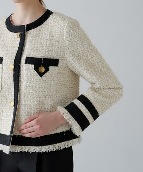 ADORE / アドーア テーラードジャケット | ＜BLACK LABEL＞ＬＩＮＴＯＮラメツイードジャケット | 詳細6