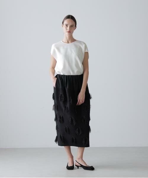 ADORE / アドーア シャツ・ブラウス | ＜BLACK LABEL＞プレーンダブルクロスブラウス | 詳細1