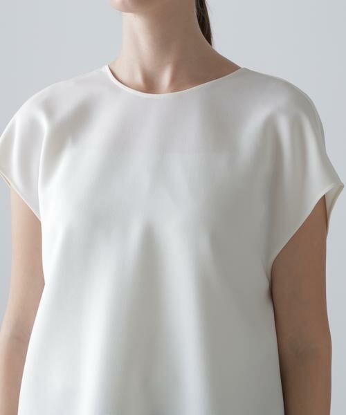 ADORE / アドーア シャツ・ブラウス | ＜BLACK LABEL＞プレーンダブルクロスブラウス | 詳細4