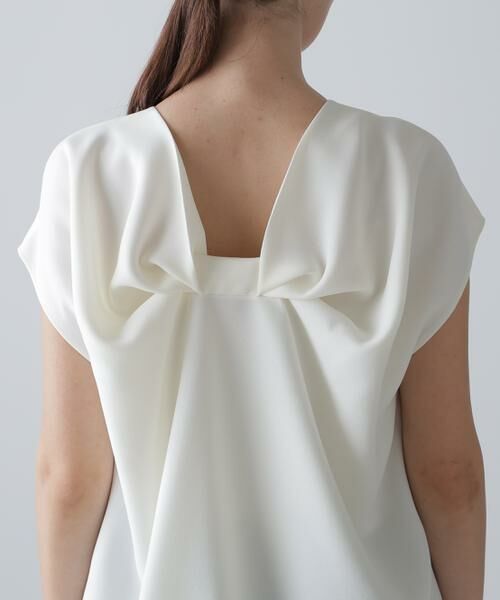 ADORE / アドーア シャツ・ブラウス | ＜BLACK LABEL＞プレーンダブルクロスブラウス | 詳細7