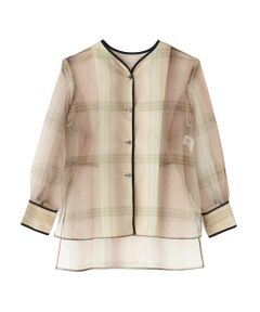 ADORE / アドーア シャツ・ブラウス | ◆オンブレチェックプリントブラウス