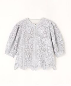 ADORE / アドーア シャツ・ブラウス | ＜BLACK LABEL＞ボタニカルコードレースブラウス