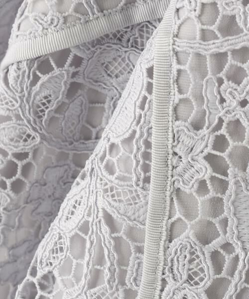 ADORE / アドーア シャツ・ブラウス | ＜BLACK LABEL＞ボタニカルコードレースブラウス | 詳細1