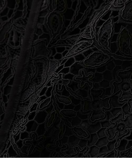 ADORE / アドーア シャツ・ブラウス | ＜BLACK LABEL＞ボタニカルコードレースブラウス | 詳細12
