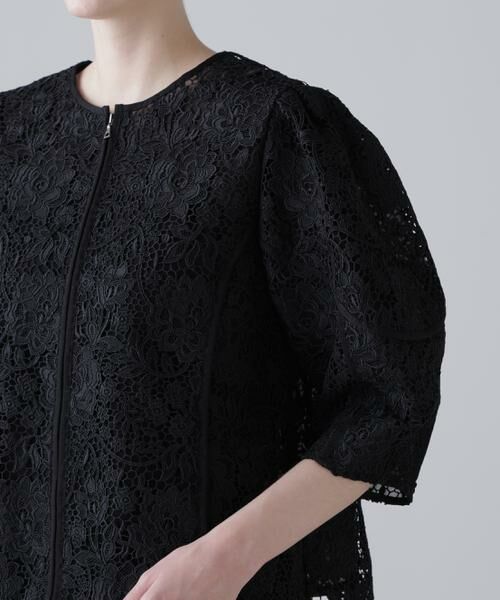 ADORE / アドーア シャツ・ブラウス | ＜BLACK LABEL＞ボタニカルコードレースブラウス | 詳細7