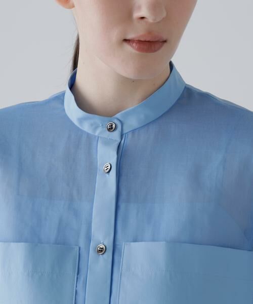 ADORE / アドーア シャツ・ブラウス | ソフトオーガンジーブラウス | 詳細4