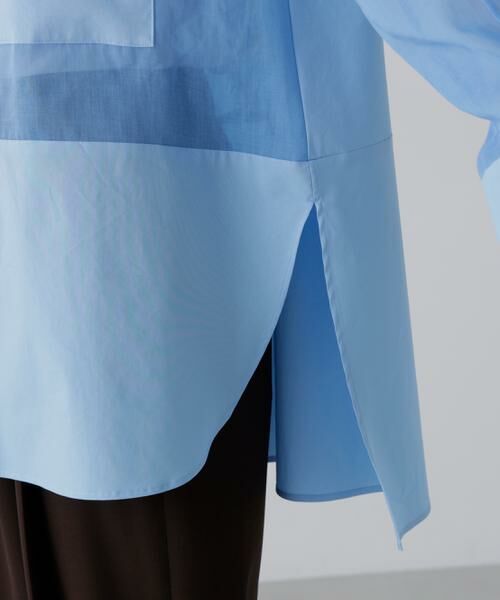 ADORE / アドーア シャツ・ブラウス | ソフトオーガンジーブラウス | 詳細7