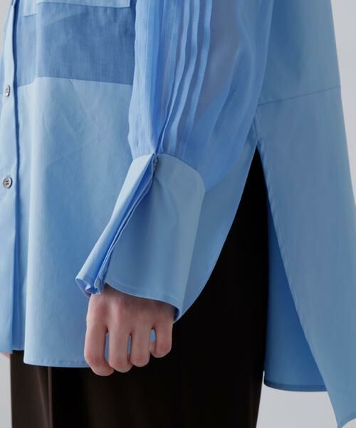 ADORE / アドーア シャツ・ブラウス | ソフトオーガンジーブラウス | 詳細8