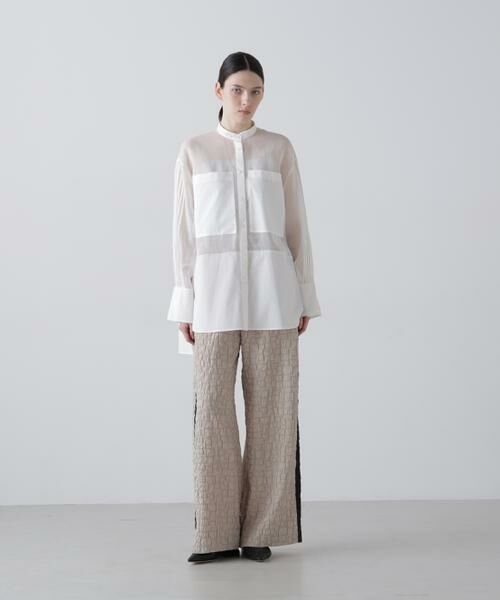 ADORE / アドーア シャツ・ブラウス | ◆ソフトオーガンジーブラウス | 詳細13