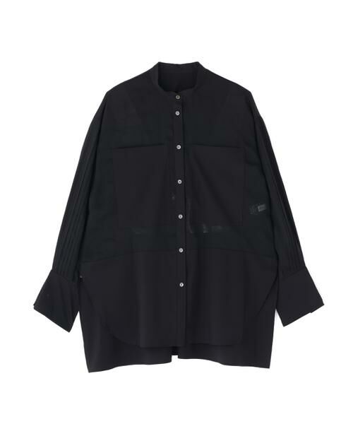 ADORE / アドーア シャツ・ブラウス | ◆ソフトオーガンジーブラウス（ブラック）