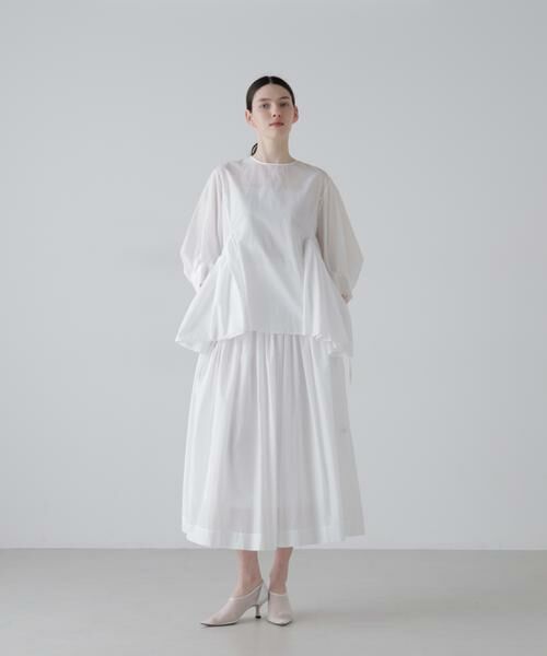 ADORE / アドーア シャツ・ブラウス | ナイロンコットンタフタブラウス | 詳細10