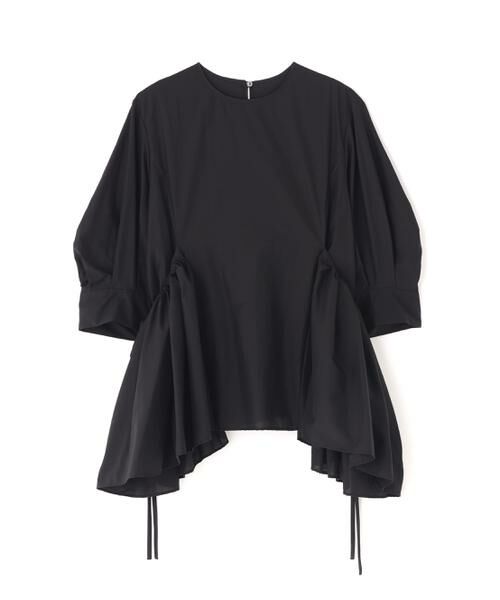 ADORE / アドーア シャツ・ブラウス | ◆ナイロンコットンタフタブラウス（ブラック）