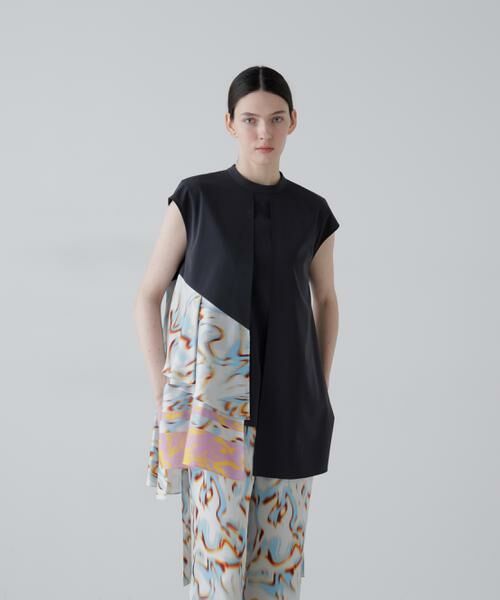 ADORE / アドーア シャツ・ブラウス | ユーフォリアプリントブラウス（グレー）