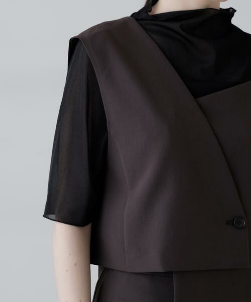 ADORE / アドーア シャツ・ブラウス | ◆ドライタッチトロアシメトップス | 詳細5