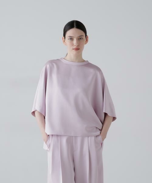 ADORE / アドーア シャツ・ブラウス | ラスターサテンブラウス（ピンク）