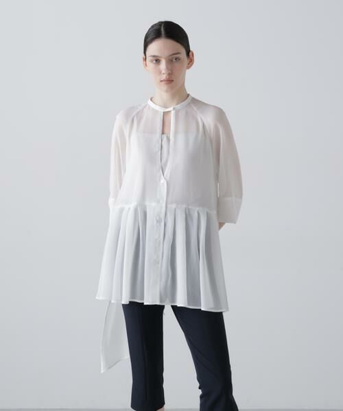 ADORE / アドーア シャツ・ブラウス | ハイツイストビエラブラウス（ホワイト）