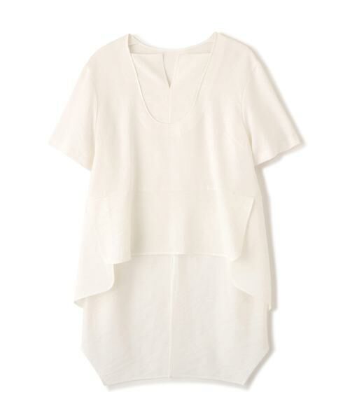 ADORE / アドーア シャツ・ブラウス | ナチュラルツイルブラウス（ホワイト）