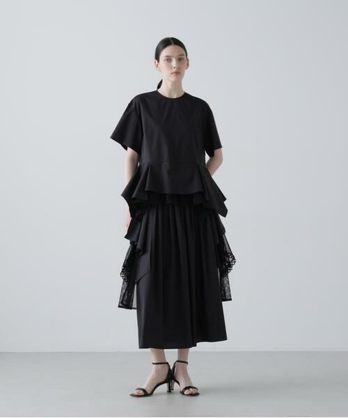 ADORE / アドーア シャツ・ブラウス | グラフコットンブラウス | 詳細1