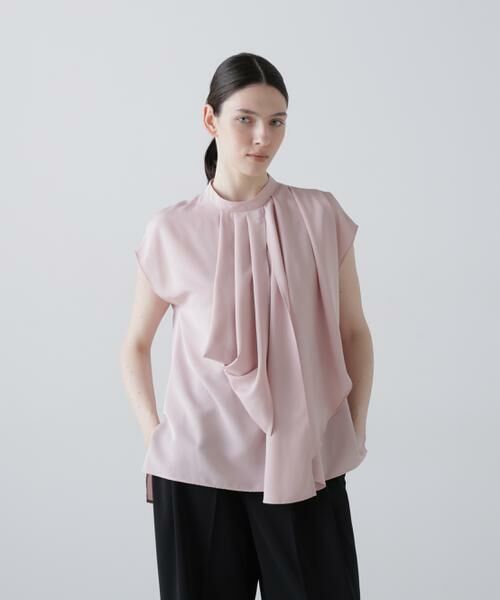 ADORE / アドーア シャツ・ブラウス | ピーチファイユブラウス（ピンク）