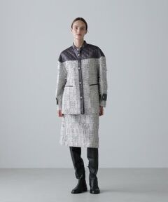 ADORE / アドーア スカート | ＜BLACK LABEL＞ＭＡＬＨＩＡプランタンツイードスカート