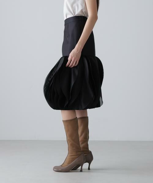 ADORE / アドーア スカート | ＜BLACK LABEL＞シルクウールツイルスカート | 詳細2