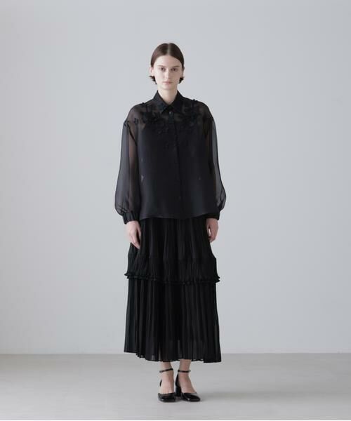 ADORE / アドーア スカート | ＜BLACK LABEL＞ドライタッチシアースカート | 詳細1