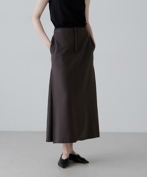 ADORE / アドーア スカート | ドライタッチトロスカート（チャコールグレー）