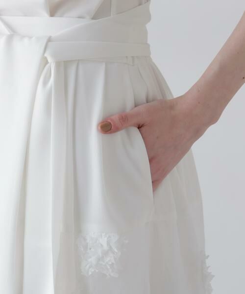 ADORE / アドーア スカート | ドットフラワーエンブロイダリースカート | 詳細8