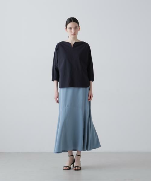 ADORE / アドーア スカート | ピーチファイユスカート(ブルー)