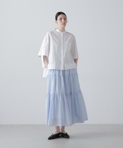 ADORE / アドーア スカート | ハイツイストビエラスカート（ブルー）
