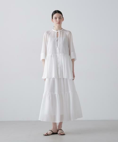 ADORE / アドーア スカート | ハイツイストビエラスカート（ホワイト）