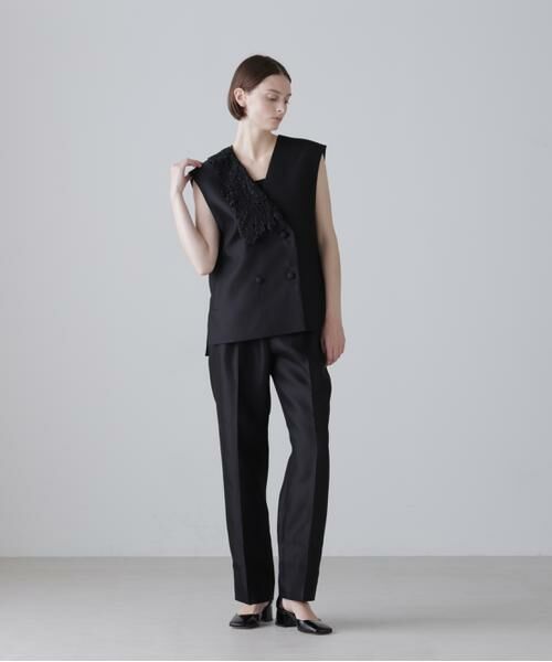 ADORE / アドーア パンツ | ◆＜BLACK LABEL＞シルクダブルクロスパンツ | 詳細3