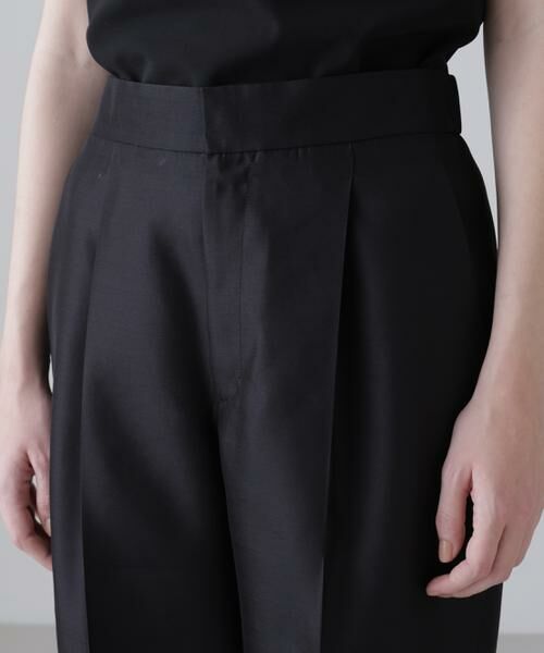 ADORE / アドーア パンツ | ◆＜BLACK LABEL＞シルクダブルクロスパンツ | 詳細7