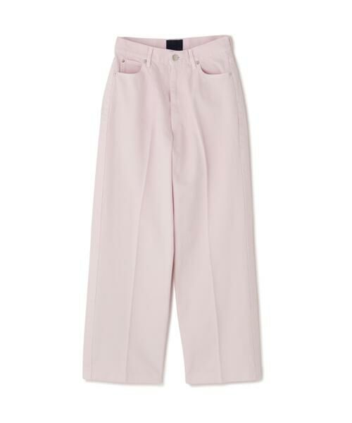 ADORE / アドーア パンツ | センタープレスデニム（ピンク）