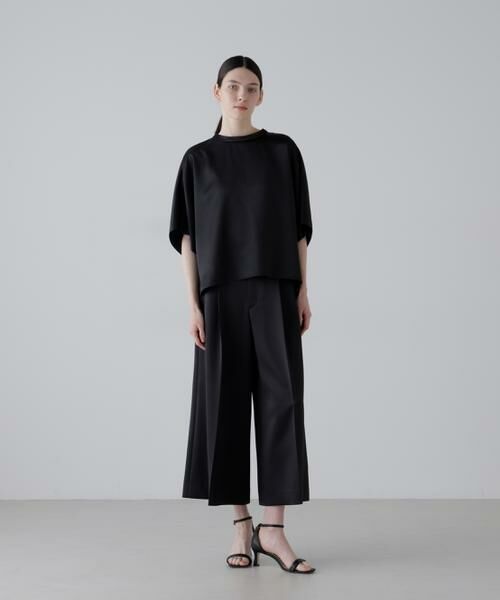ADORE / アドーア パンツ | ラスターサテンパンツ（ブラック）