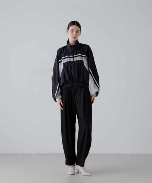 ADORE / アドーア パンツ | ハイブリッドデニムパンツ（ブラック）