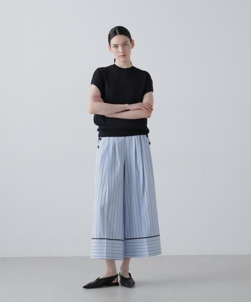 ADORE / アドーア パンツ | ミックスストライプパンツ(ブルー)