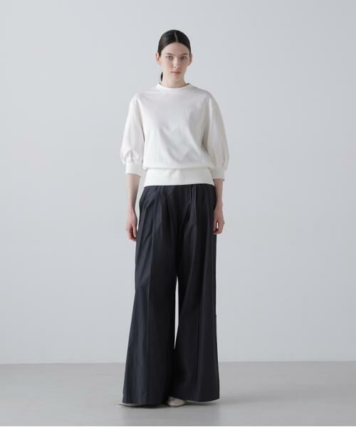 ADORE / アドーア パンツ | クリスピークロスパンツ(チャコールグレー)