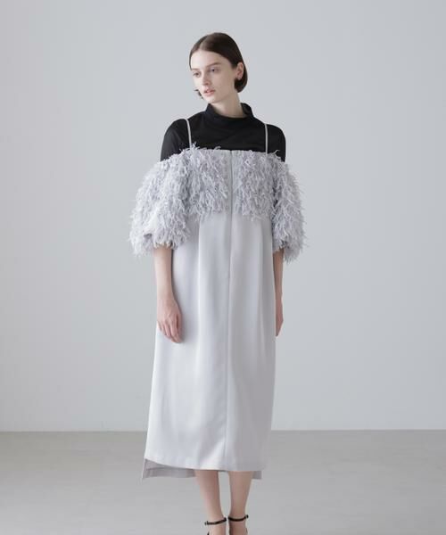 ADORE / アドーア ワンピース | ◆＜BLACK LABEL＞MALHIAシーアネモネジャガードワンピース | 詳細1