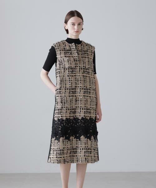ADORE / アドーア ワンピース | ＜BLACK LABEL＞MALHIAデコラティブツイードワンピース | 詳細3