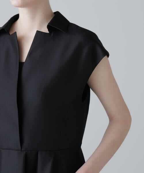ADORE / アドーア ワンピース | ◆＜BLACK LABEL＞シルクダブルクロスワンピース | 詳細6