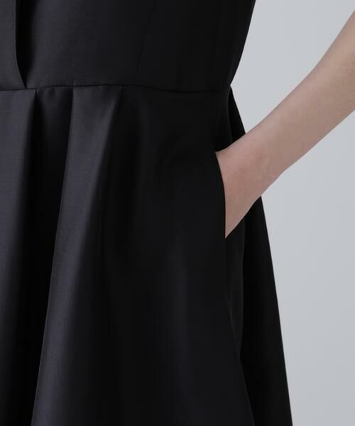 ADORE / アドーア ワンピース | ◆＜BLACK LABEL＞シルクダブルクロスワンピース | 詳細7