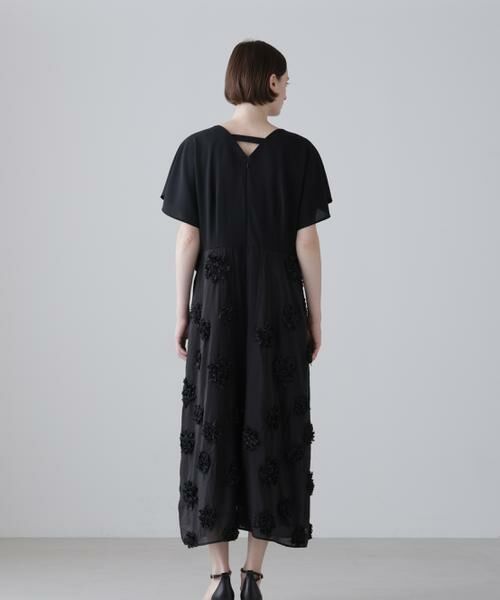 ADORE / アドーア ワンピース | ◆ドットフラワーエンブロイダリーワンピース | 詳細3
