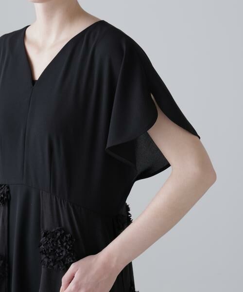 ADORE / アドーア ワンピース | ◆ドットフラワーエンブロイダリーワンピース | 詳細5