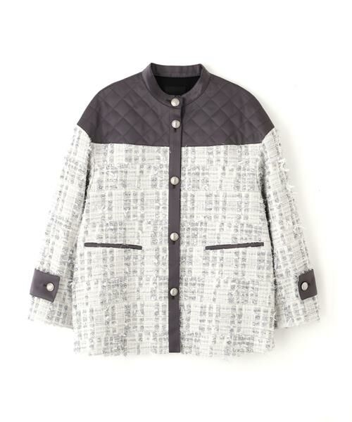 ADORE / アドーア テーラードジャケット | ＜BLACK LABEL＞ＭＡＬＨＩＡプランタンツイードジャケット | 詳細9