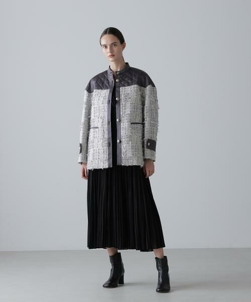 ADORE / アドーア テーラードジャケット | ＜BLACK LABEL＞ＭＡＬＨＩＡプランタンツイードジャケット | 詳細2